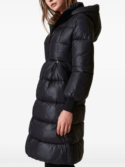 TWINSET hooded padded coat - Black