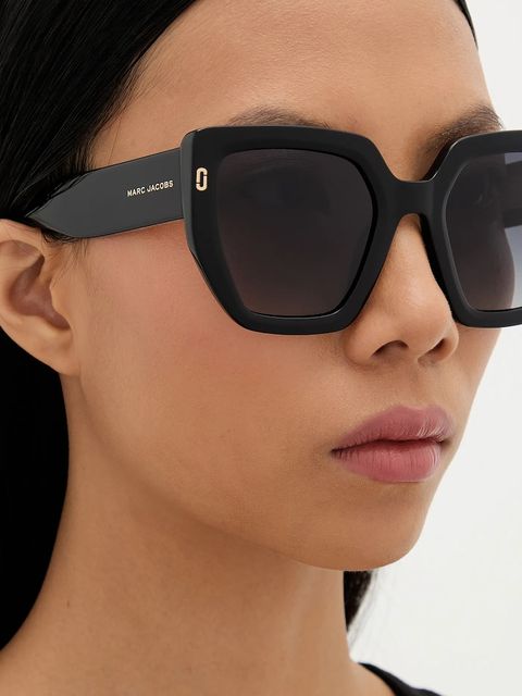 Marc Jacobs okulary przeciwsłoneczne damskie kolor czarny MJ 1126/S