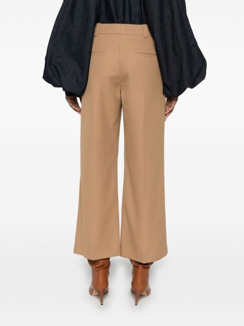 Chloé cropped trousers - Brown