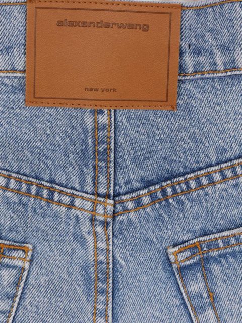 Alexander Wang denim shorts - Blue