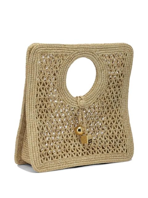 Jacquemus small Spiaggia tote bag - Neutrals - zdjęcie produktu nr 2