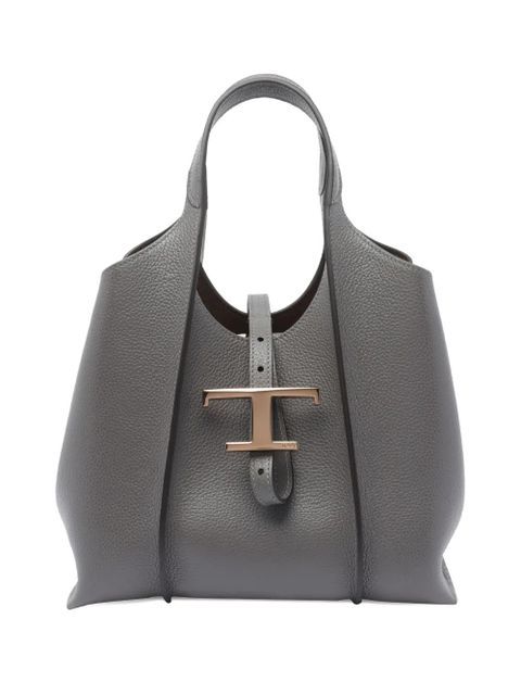 Tod's small T Timeless tote bag - Grey - zdjęcie produktu nr 1