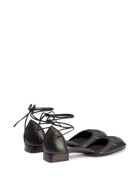 LEMAIRE Micro ballet flats - Black - zdjęcie produktu nr 2