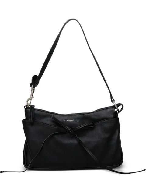 Marge Sherwood bow-detail shoulder bag - Black - zdjęcie produktu nr 1