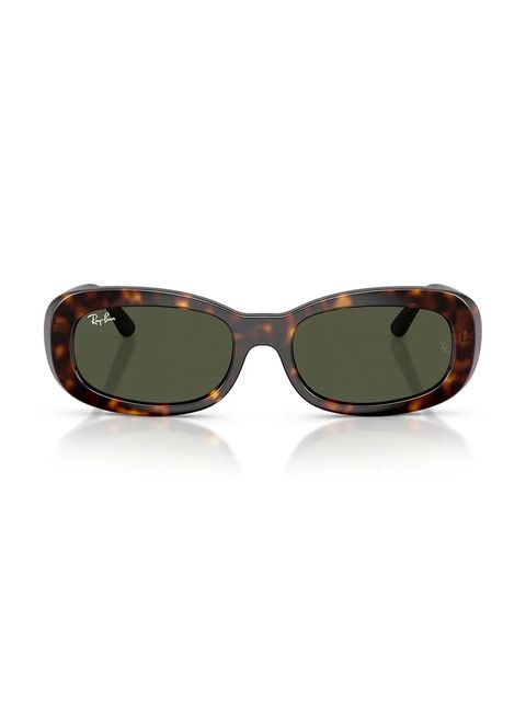 Ray-Ban okulary przeciwsłoneczne damskie kolor czarny 0RB2221