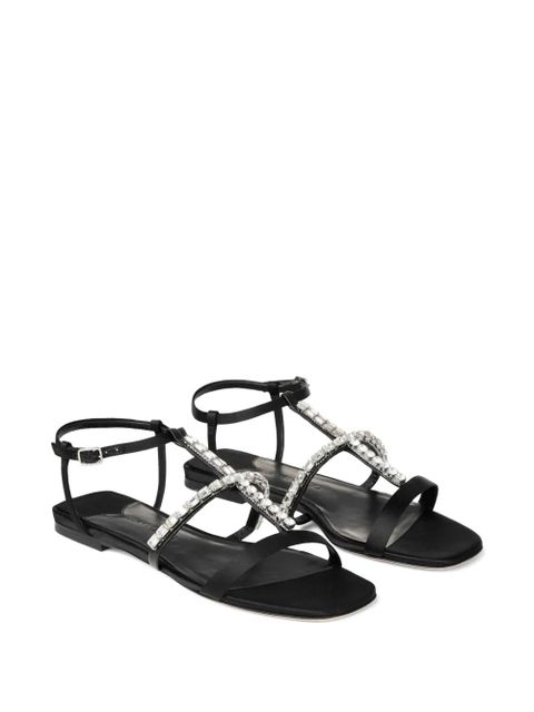 Jimmy Choo Gwyn flat sandals - Black - zdjęcie produktu nr 2