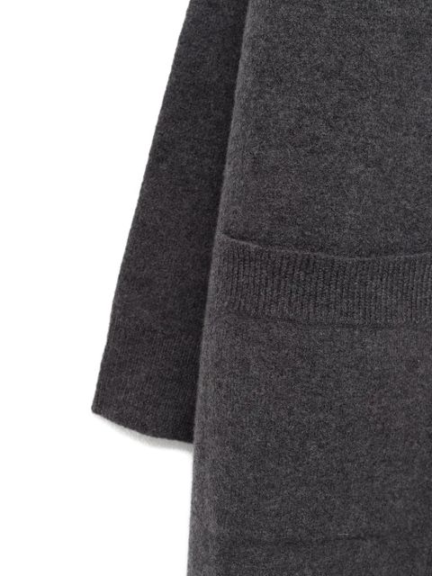 Jil Sander button patch-pocket long cardigan - Grey