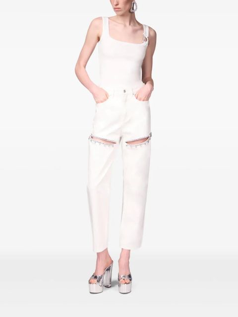 AREA ring-detail tank top - White - zdjęcie produktu nr 2