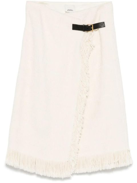 ISABEL MARANT Galla skirt - Neutrals - zdjęcie produktu nr 1