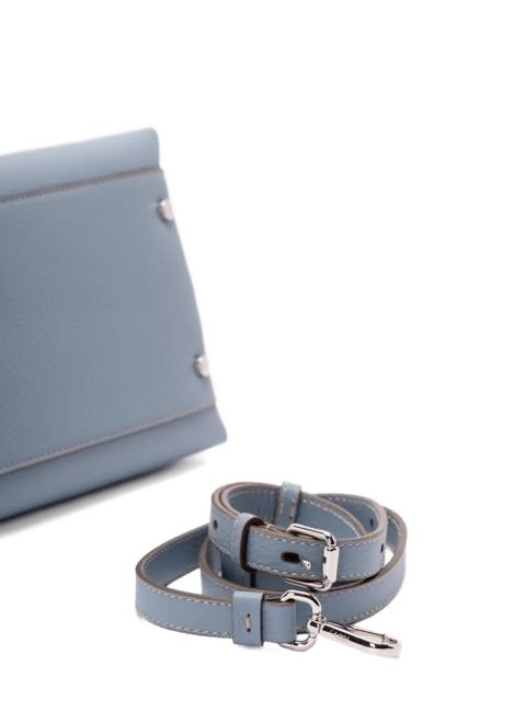 Tod's 'T'-charm leather tote bag - Blue