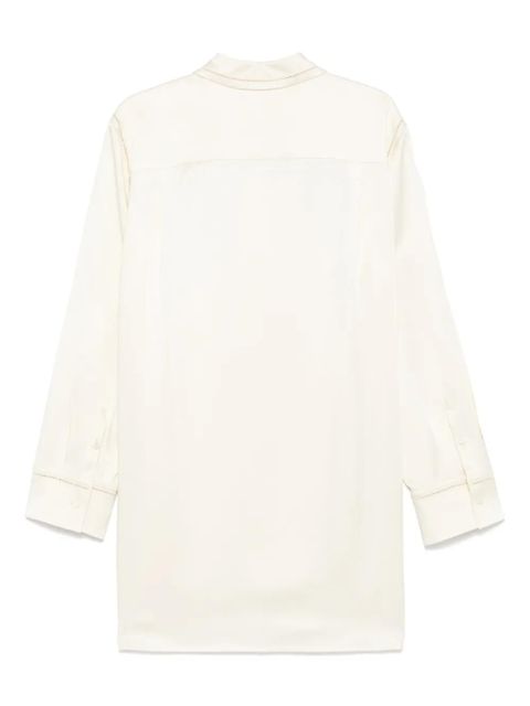 Jil Sander embroidered motif shirt - Neutrals - zdjęcie produktu nr 2