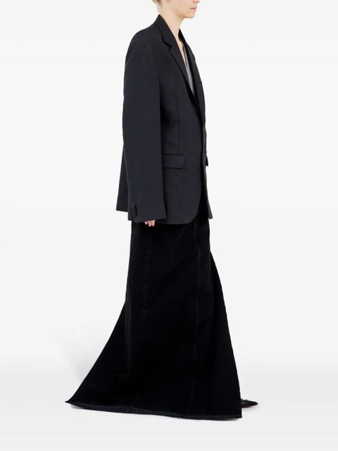 Maison Margiela single-breasted blazer - Blue