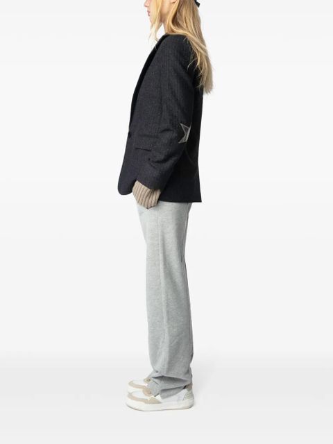 Zadig&Voltaire wings-strass track pants - Grey