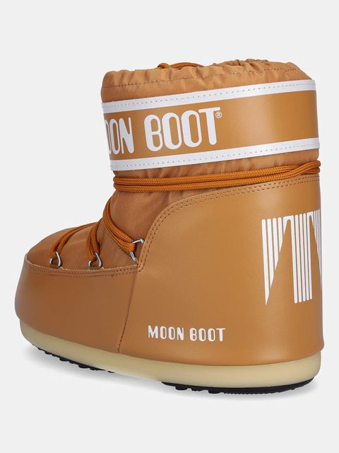 Moon Boot śniegowce MB ICON LOW NYLON kolor brązowy 80D1409340 M008