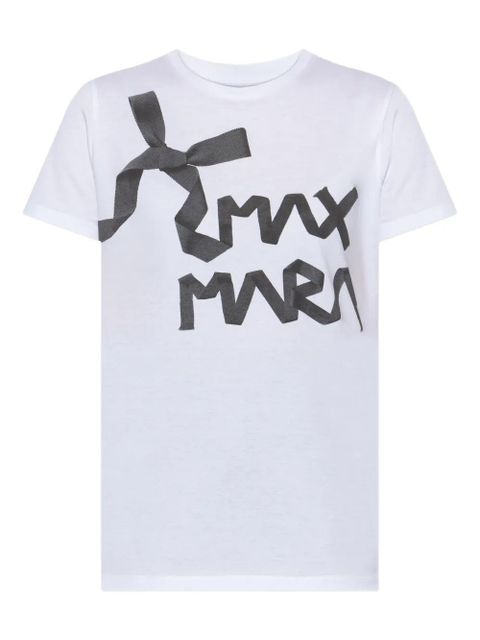 Max Mara logo-print T-shirt - White - zdjęcie produktu nr 1