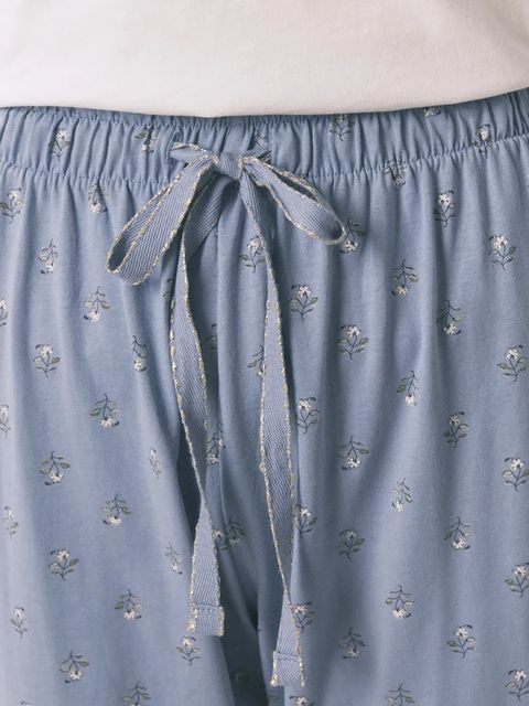 women'secret piżama bawełniana damska kolor beżowy bawełniana 3592465