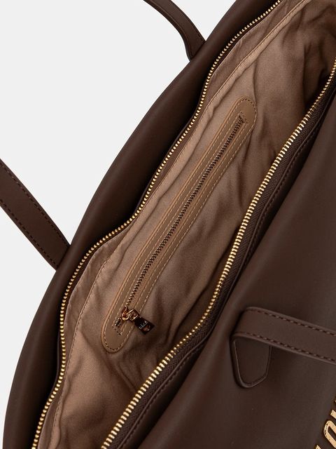 Love Moschino torebka kolor brązowy JC4395PP0NKD031A