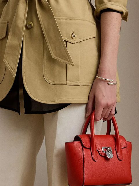 Lauren Ralph Lauren torebka skórzana - zdjęcie produktu nr 2