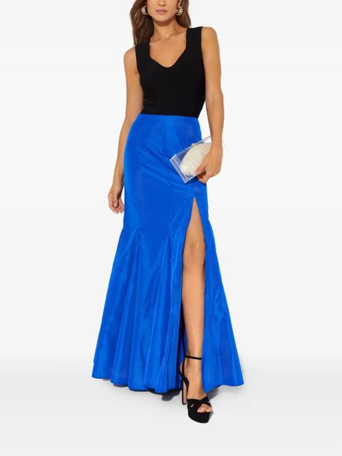 Cult Gaia Jori slit flared maxi skirt - Blue - zdjęcie produktu nr 2