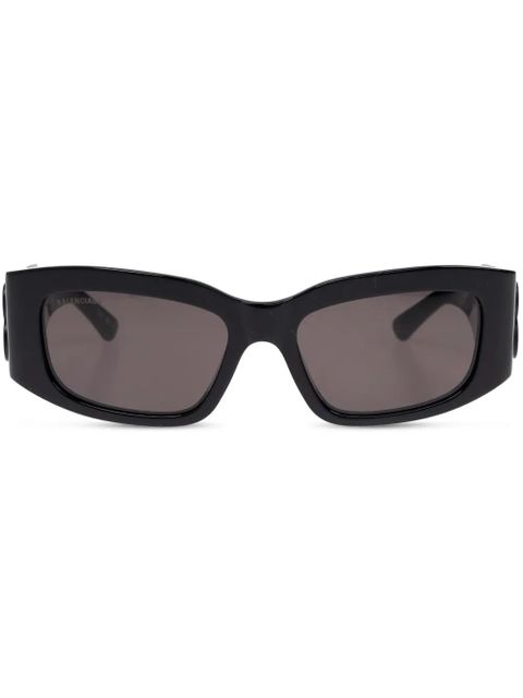 Balenciaga Eyewear rectangle-frame sunglasses - Black - zdjęcie produktu nr 1