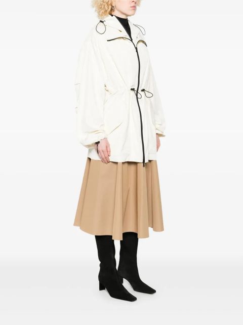 WARDROBE.NYC x RHW hooded drawstring coat - White