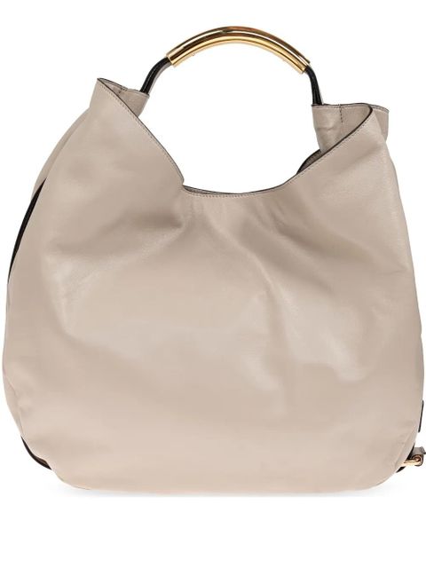 Moschino leather tote bag - Neutrals - zdjęcie produktu nr 1