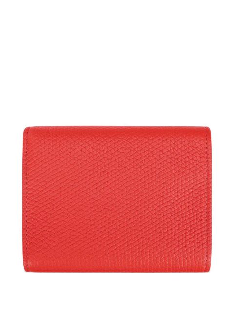 Longchamp Le Roseau compact wallet - Red
