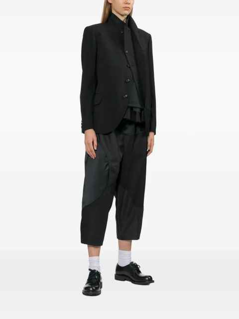 Comme Des Garçons notched-lapels blazer - Black - zdjęcie produktu nr 2