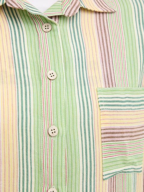 La Petite Française koszula z domieszką lnu CHARLENE