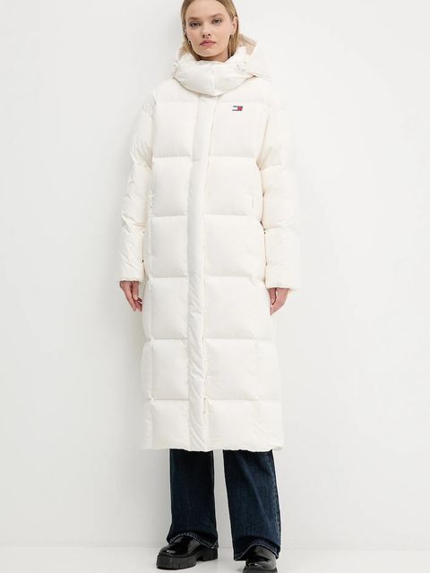 Tommy Jeans kurtka puchowa kolor biały zimowa DW0DW21977 - zdjęcie produktu nr 2