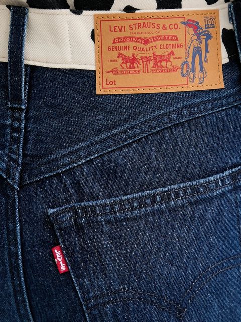 Levi's jeansy x Toy Story damskie high waist 0034I