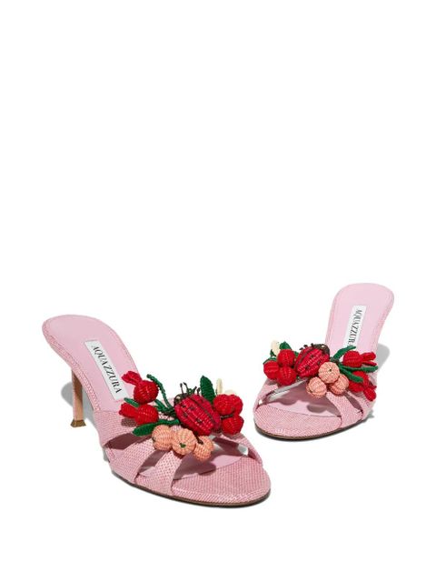Aquazzura Botanica heeled sandals - Pink