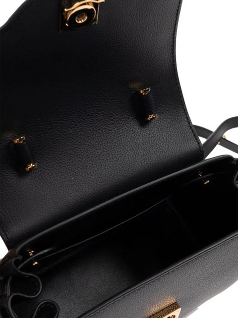 Versace Medusa Head-plaque top-handle bag - Black