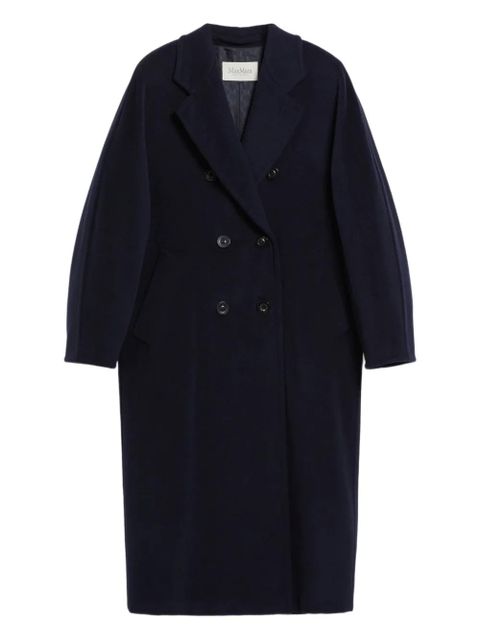 Max Mara Madame 101801 double-breasted buttoned coat - Blue - zdjęcie produktu nr 1