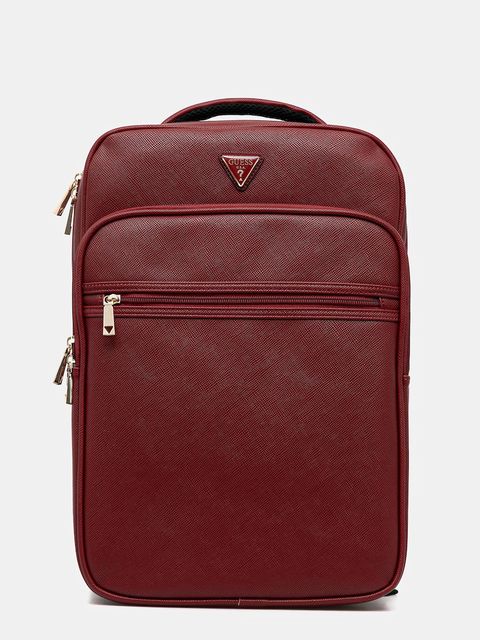 Guess plecak NOROM damski kolor czerwony duży gładki TWSN90 91032 - zdjęcie produktu nr 1