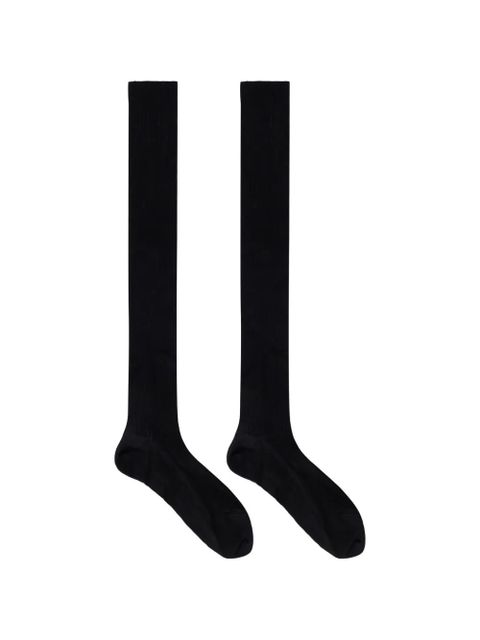 Valentino Garavani ribbed socks - Black - zdjęcie produktu nr 1