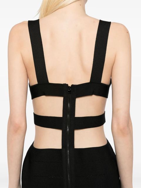 TOM FORD intarsia knit mini dress - Black