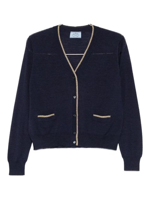Prada V-neck cardigan - Black