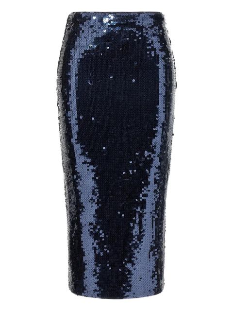 ROTATE BIRGER CHRISTENSEN sequin pencil skirt - Blue - zdjęcie produktu nr 1