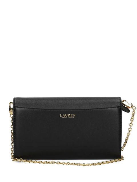 Lauren Ralph Lauren leather crossbody bag - Black
