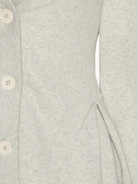 ROTATE BIRGER CHRISTENSEN V-neck cardigan - Grey