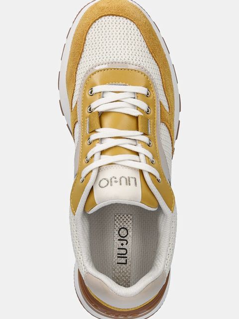 Liu Jo sneakersy AMAZING 38 damskie kolor żółty BA6029PX027S3978