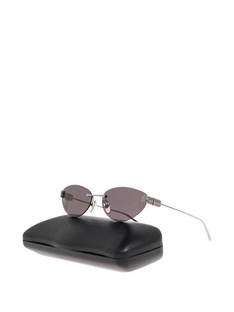 Balenciaga Eyewear oval-shape sunglasses - Silver