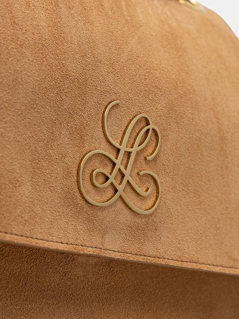 Luisa Spagnoli torebka zamszowa