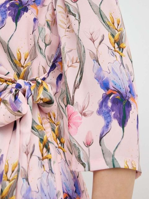 Nissa sukienka mini prosta RZ14836