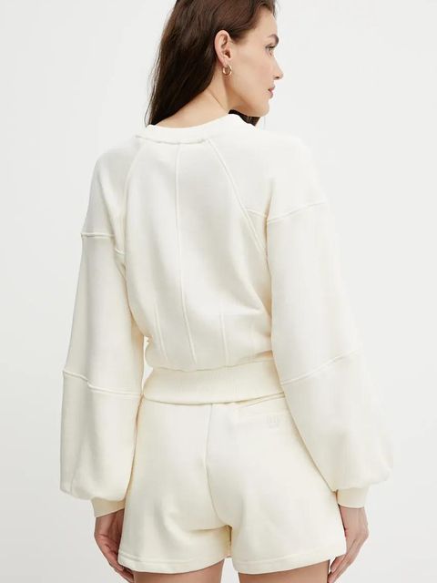 Silvian Heach bluza bawełniana SHANTA damska kolor beżowy gładka GPP25081FE