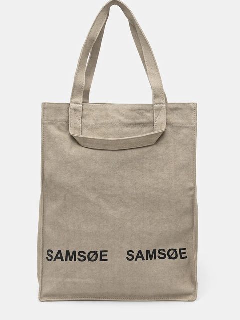 Samsoe Samsoe torebka bawełniana SALUCCA - zdjęcie produktu nr 2