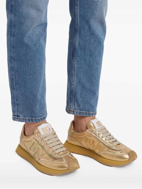 Dolce & Gabbana DG Cushion logo sneakers - Gold