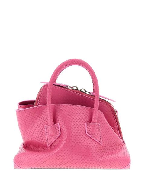The Attico mini La Passeggiata snake-print tote bag - Pink - zdjęcie produktu nr 1