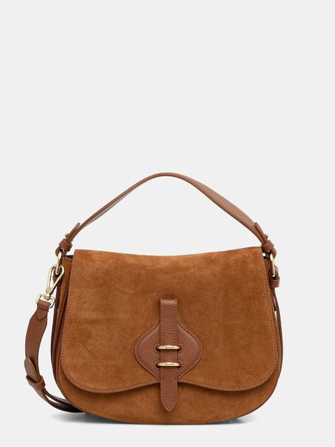 Coccinelle torebka zamszowa MAVERY SUEDE